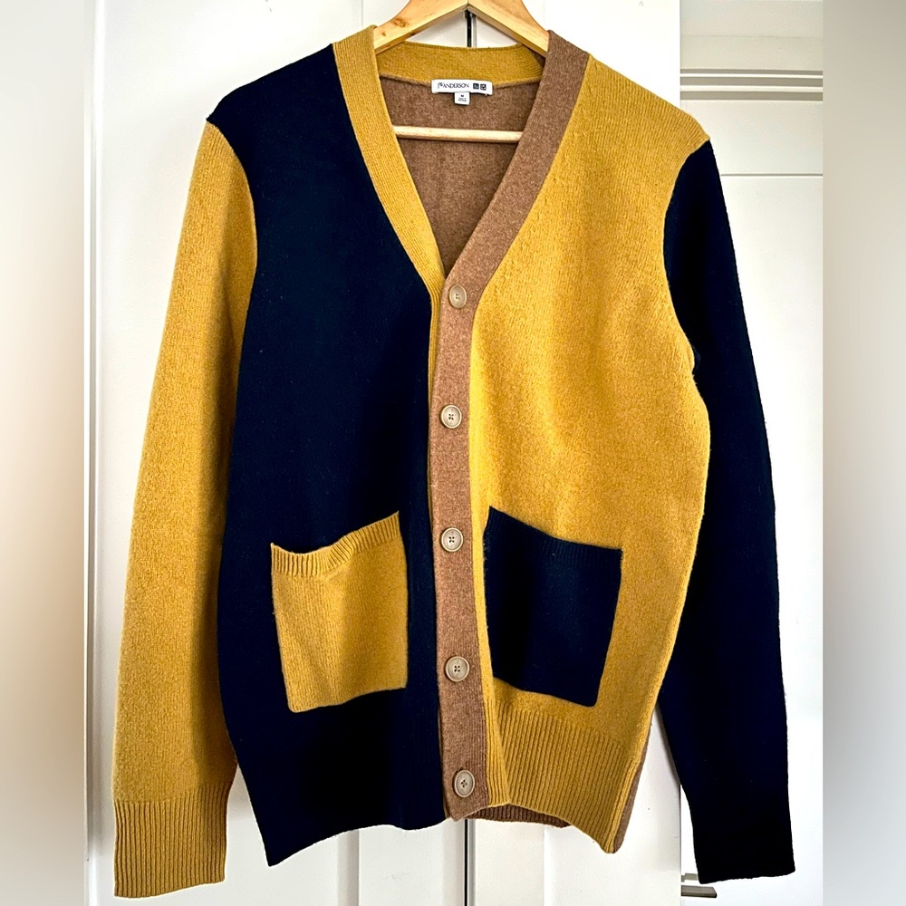Colorblock Cardigan Sweater